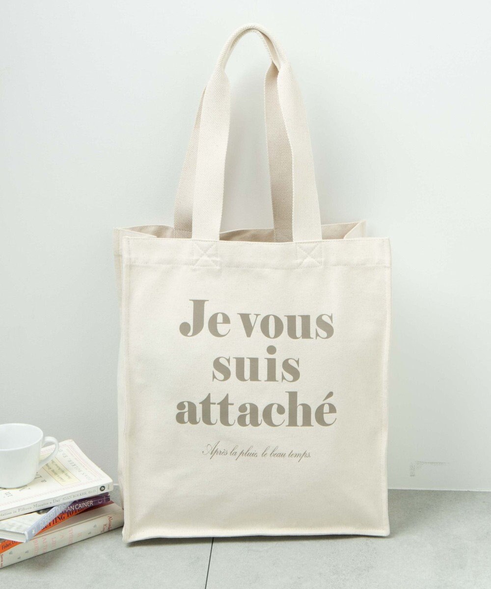 WEGO キャンバスロゴトート 