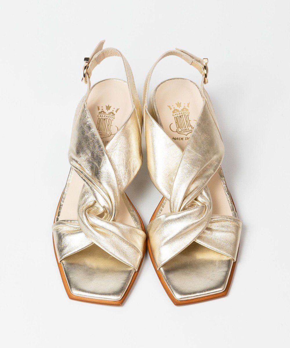 BONTRE 【BONTRE/ボントレ】ツイストヒールサンダル 