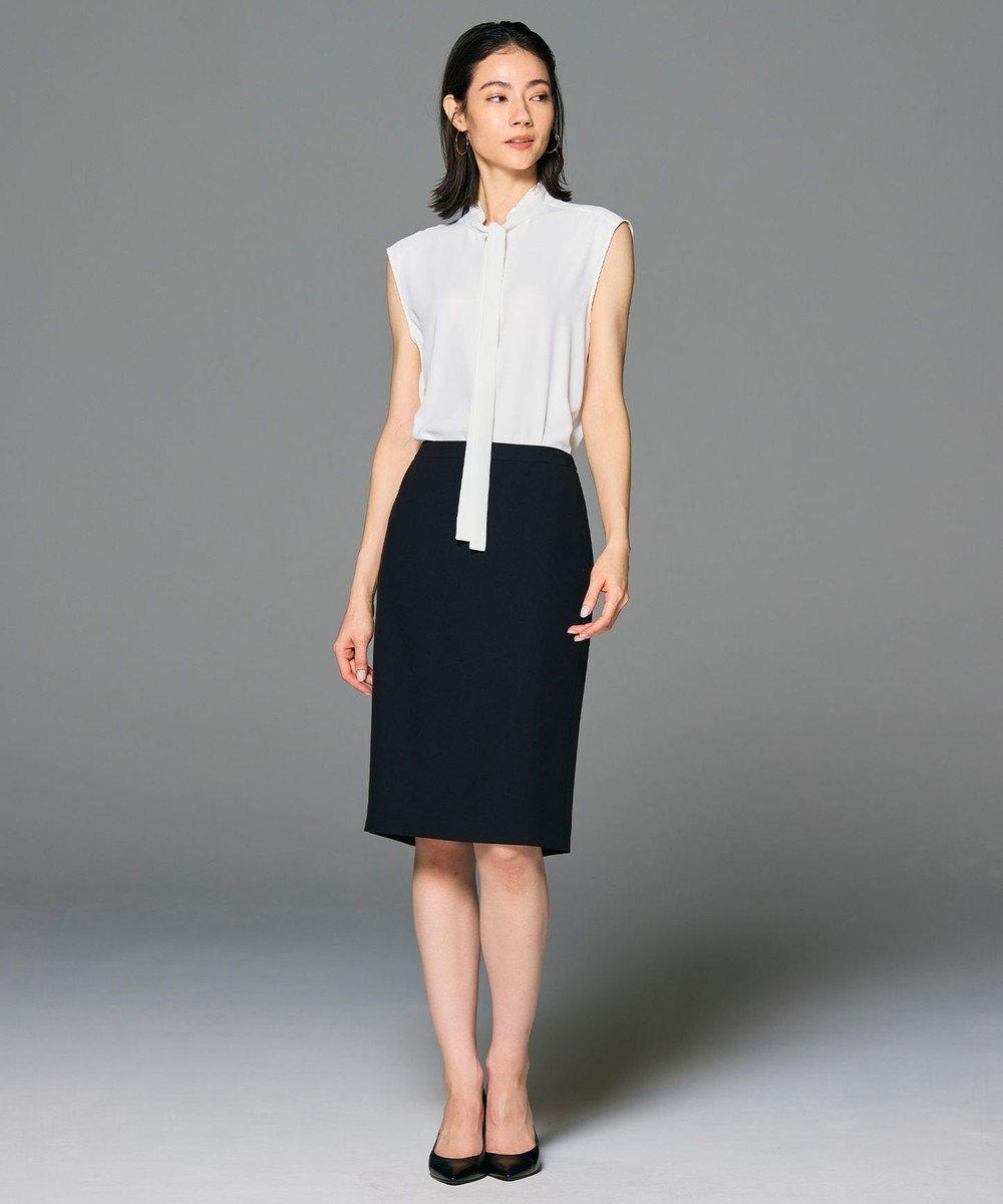 BEIGE， 【洗える】EVA / ボウタイブラウス 