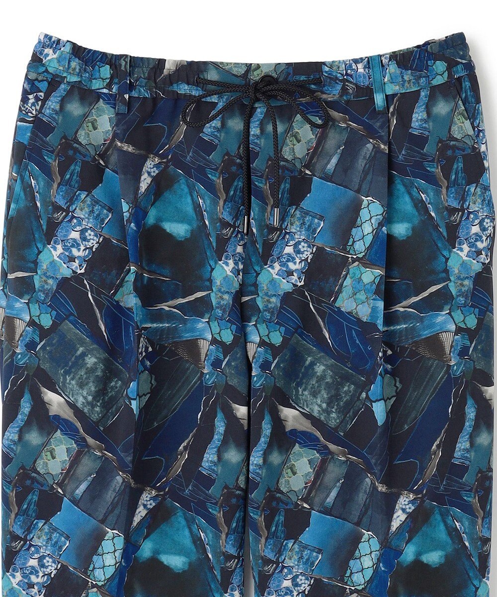 JOSEPH HOMME 【新柄】テクノボイルストレッチ ドロスト付きワイドテーパードパンツ / TEDDY CONVERTIBLE 