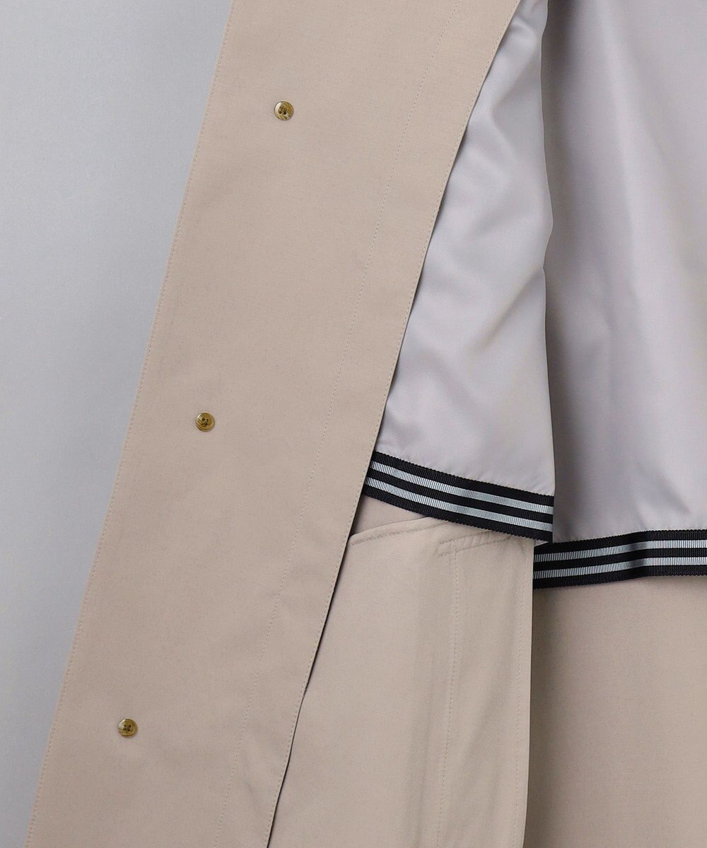 GOTAIRIKU ダウンライナー装着可【半裏仕様】コットンポリエステル ステンカラースプリングコート(25年春夏モデル) 