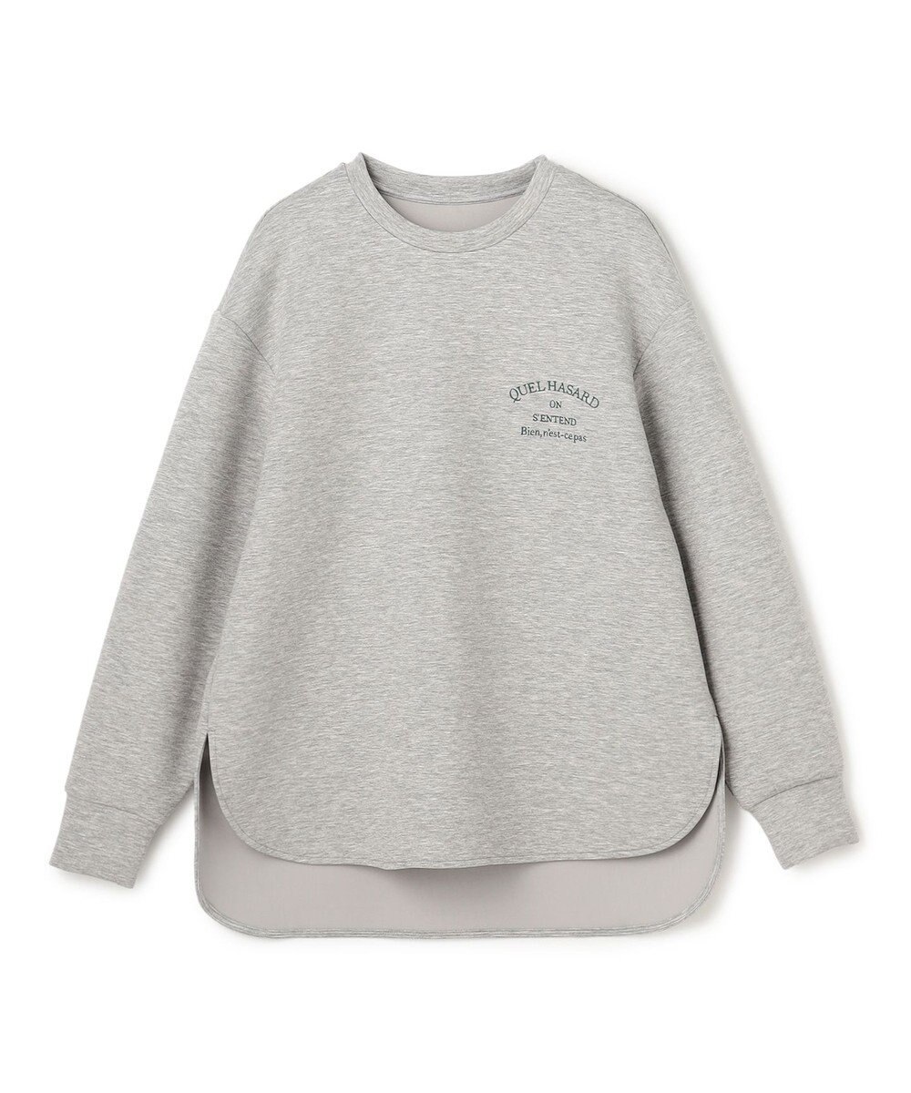 UNFILO BEAUTY FORM JERSEY 刺繍ロゴ プルオーバー 