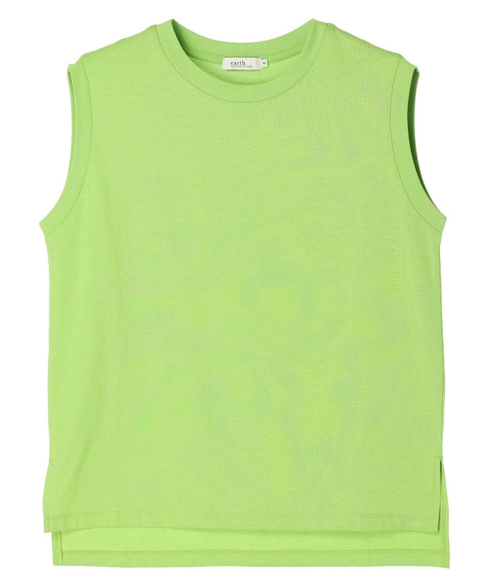 earth music&ecology ノースリーブカットソー（汗じみ防止） 