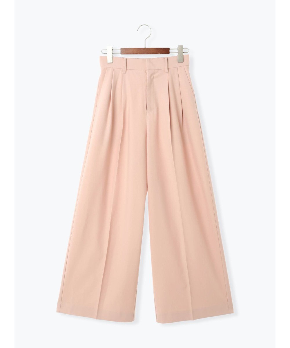 Te chichi TRツイル2タックワイドパンツ《2025winter catalog item》 