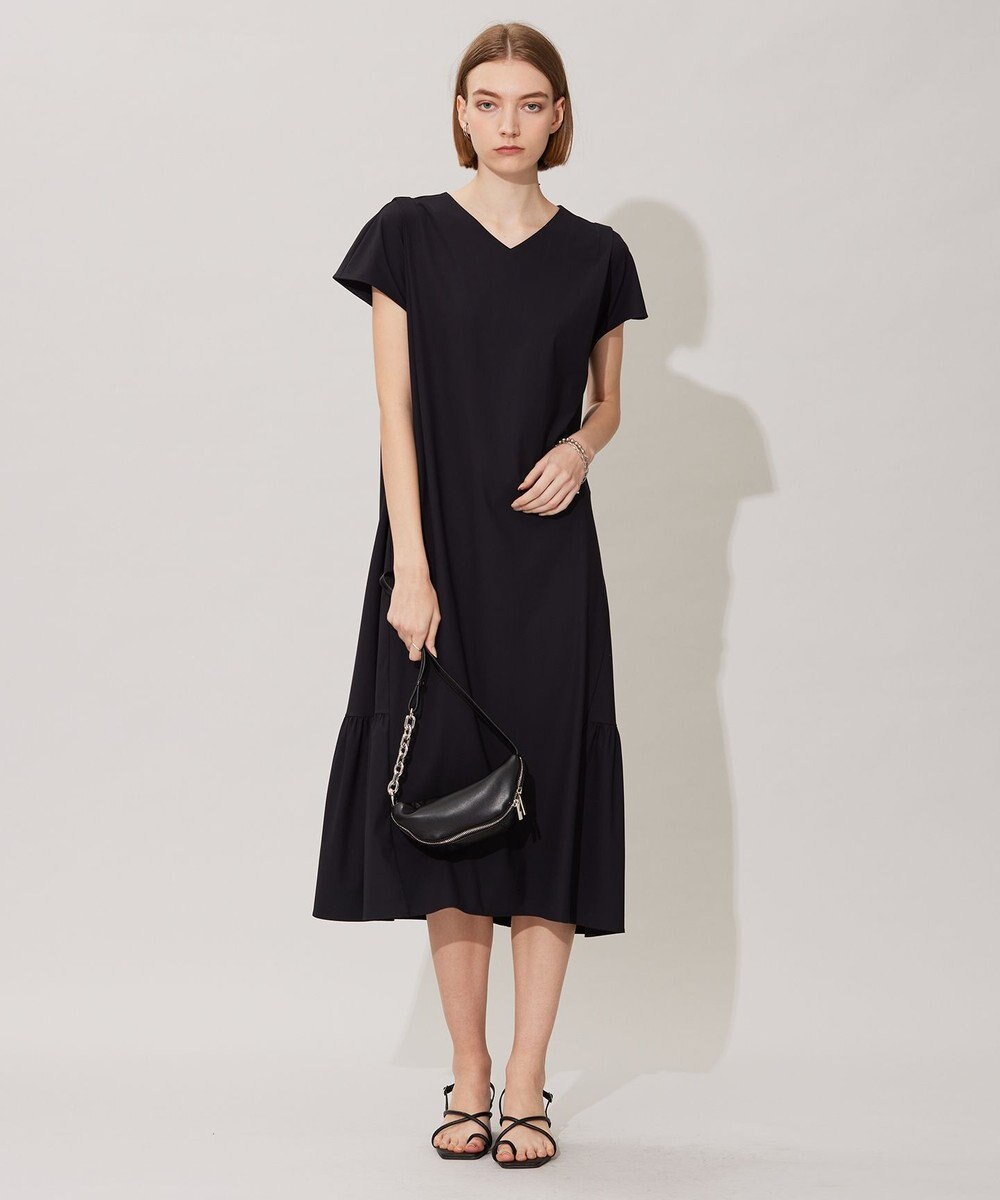 ICB 【接触冷感・UVカット・速乾・洗える】マットスキューバ ワンピース 