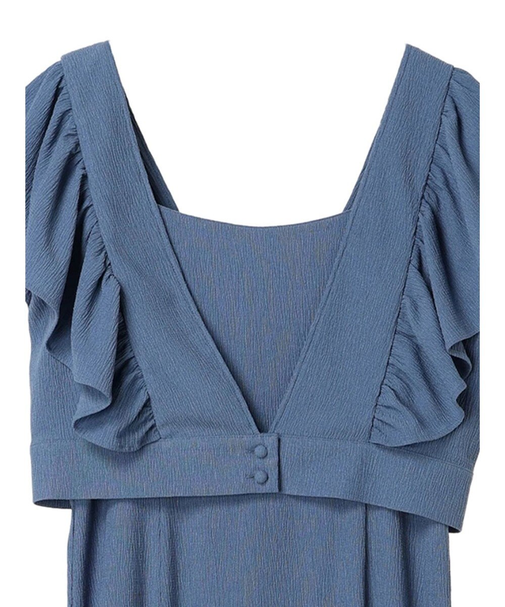 earth music&ecology ＳＥＴ２点　フリルショルダーツーピースワンピース 