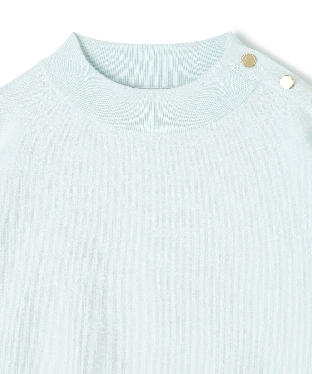 UNFILO 肩釦ハイネックニット 