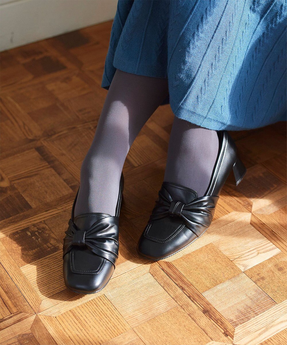 Tiaclasse 【安田美沙子さん着用】リボンローファー 