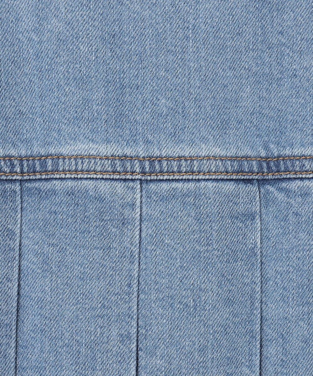 GRACE CONTINENTAL バックタックデニムシャツ 