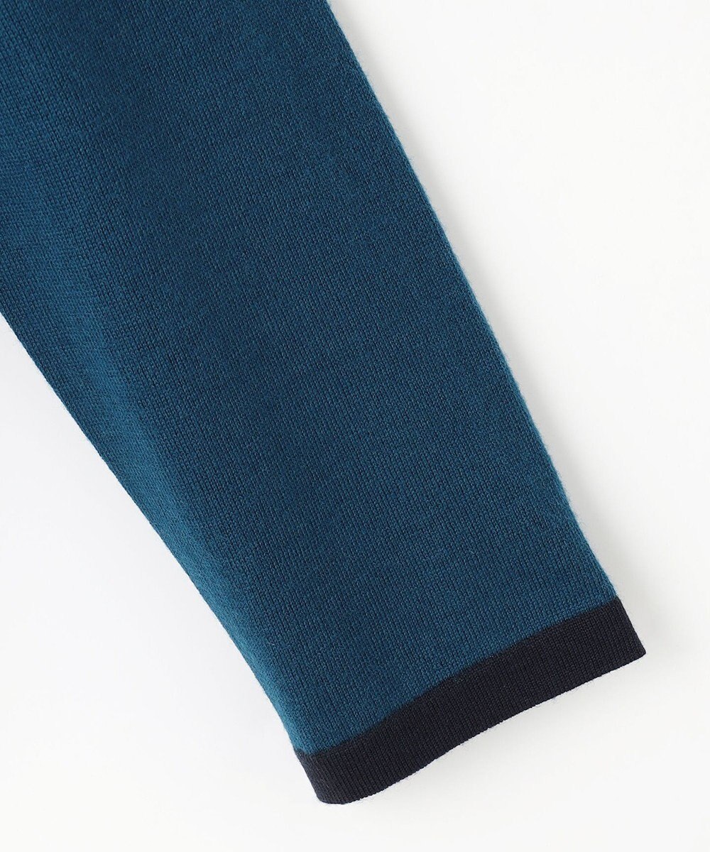 J.PRESS LADIES 【洗える】トリムツイン ニット 