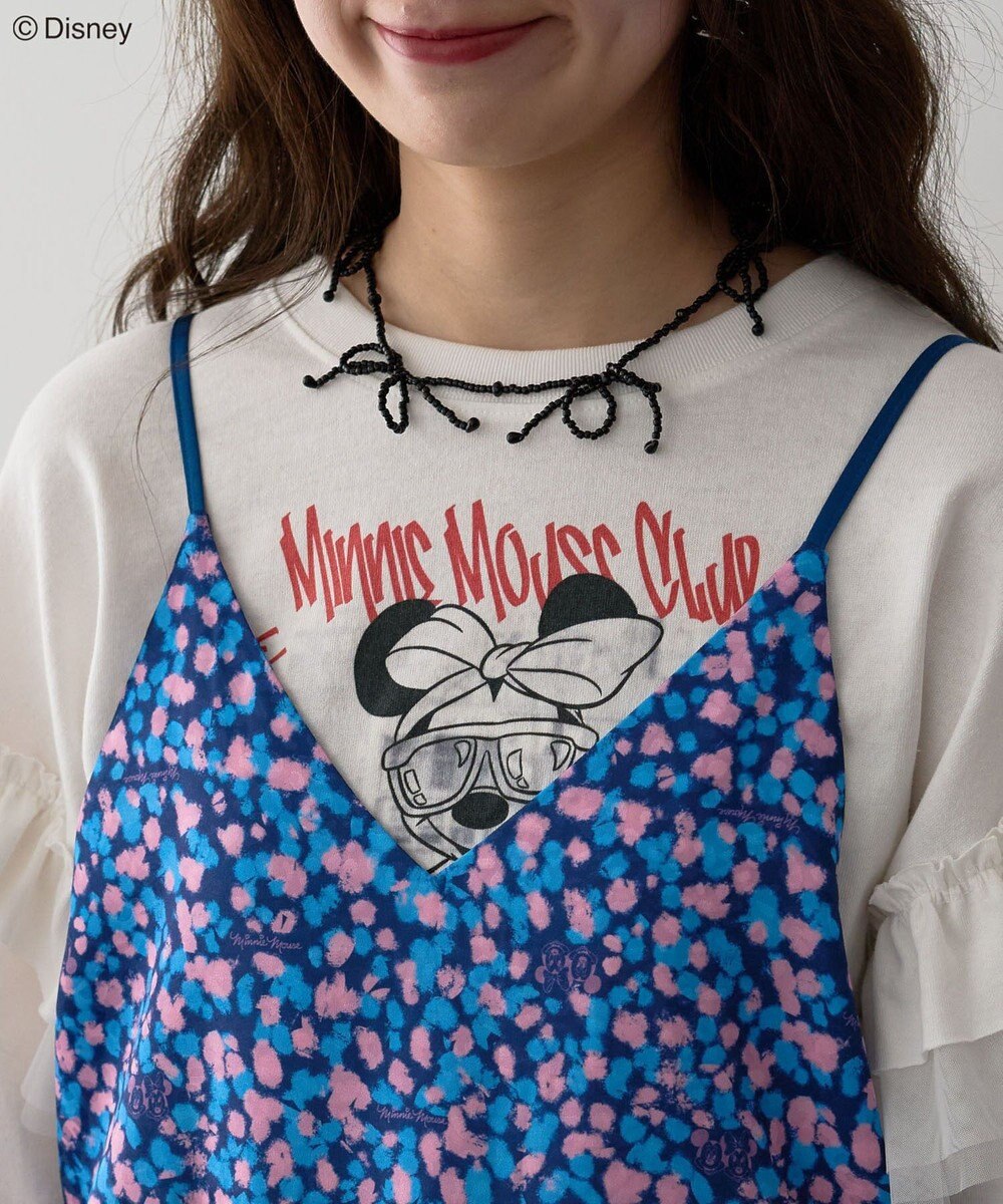 Green Parks ミッキー＆フレンズ／ジャガードキャミワンピース 