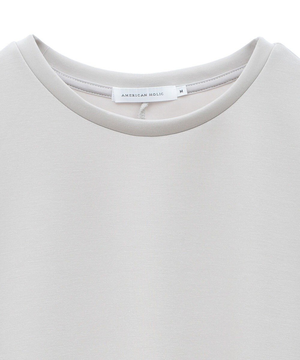 AMERICAN HOLIC ドルマン異素材ポンチプルオーバー 