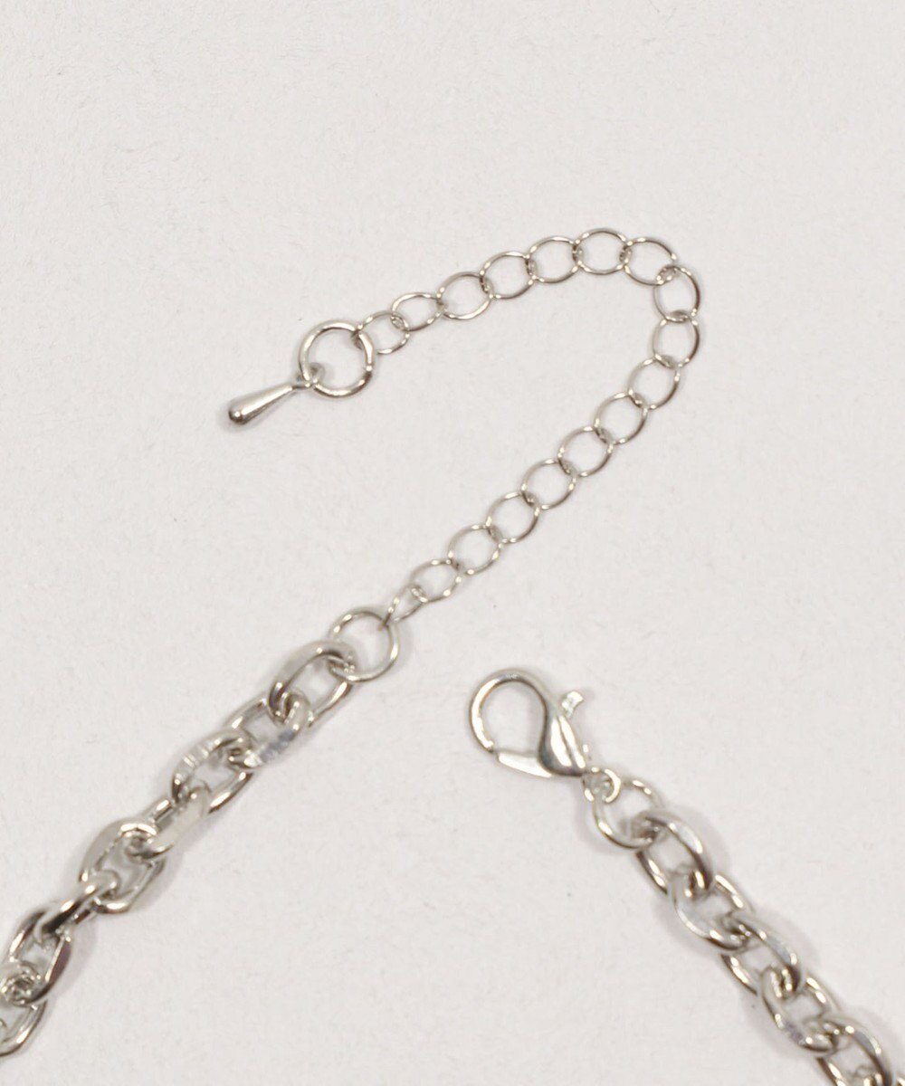 WEGO Lクロスビジューネックレス 