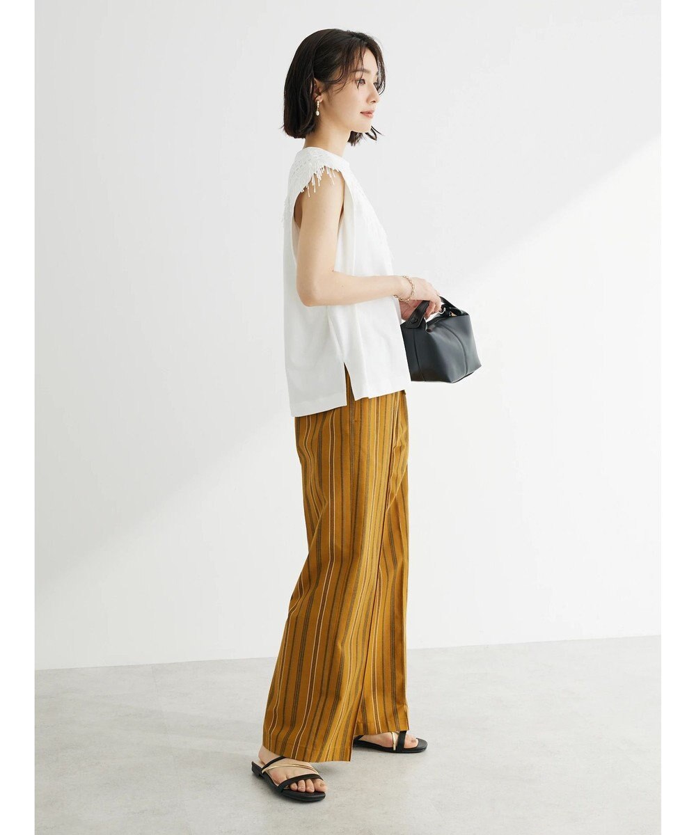 Green Parks ・ＳＵＧＡＲ　ＳＰＯＯＮ　フリンジフレンチＴシャツ 