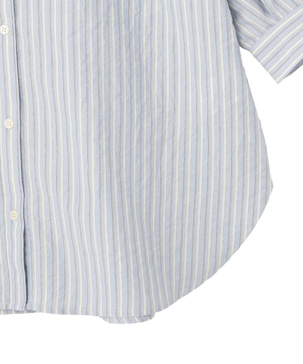 CRAFT STANDARD BOUTIQUE ストライプラグランタックシャツ 