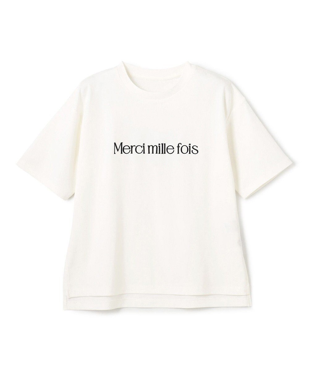 UNFILO BEAUTY FORM-Tコットン ロゴ半袖T 