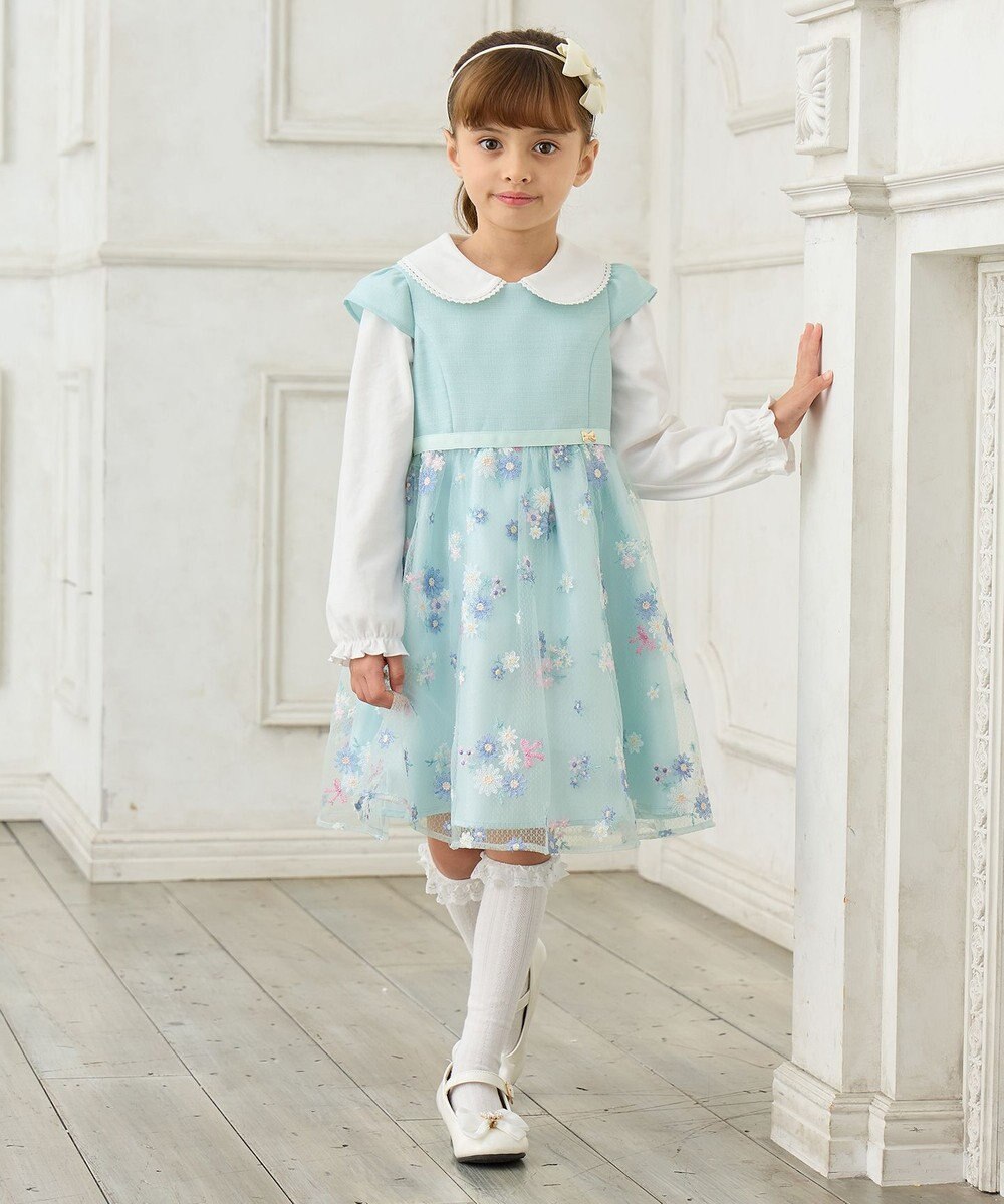 ANY KIDS 丸襟カットソーブラウス 