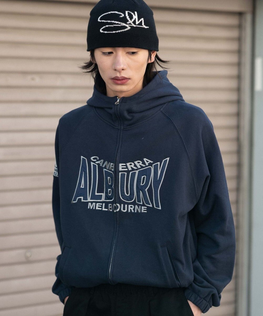 WEGO 【ユニセックス着用ITEM】スタンドネックZIPパーカー 