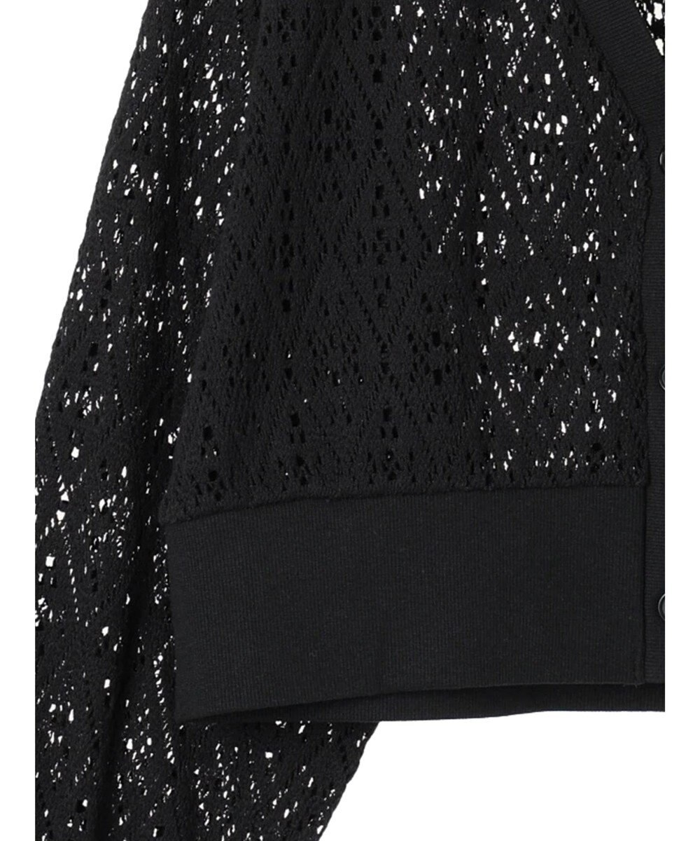 earth music&ecology ラッセルレースカーディガン 