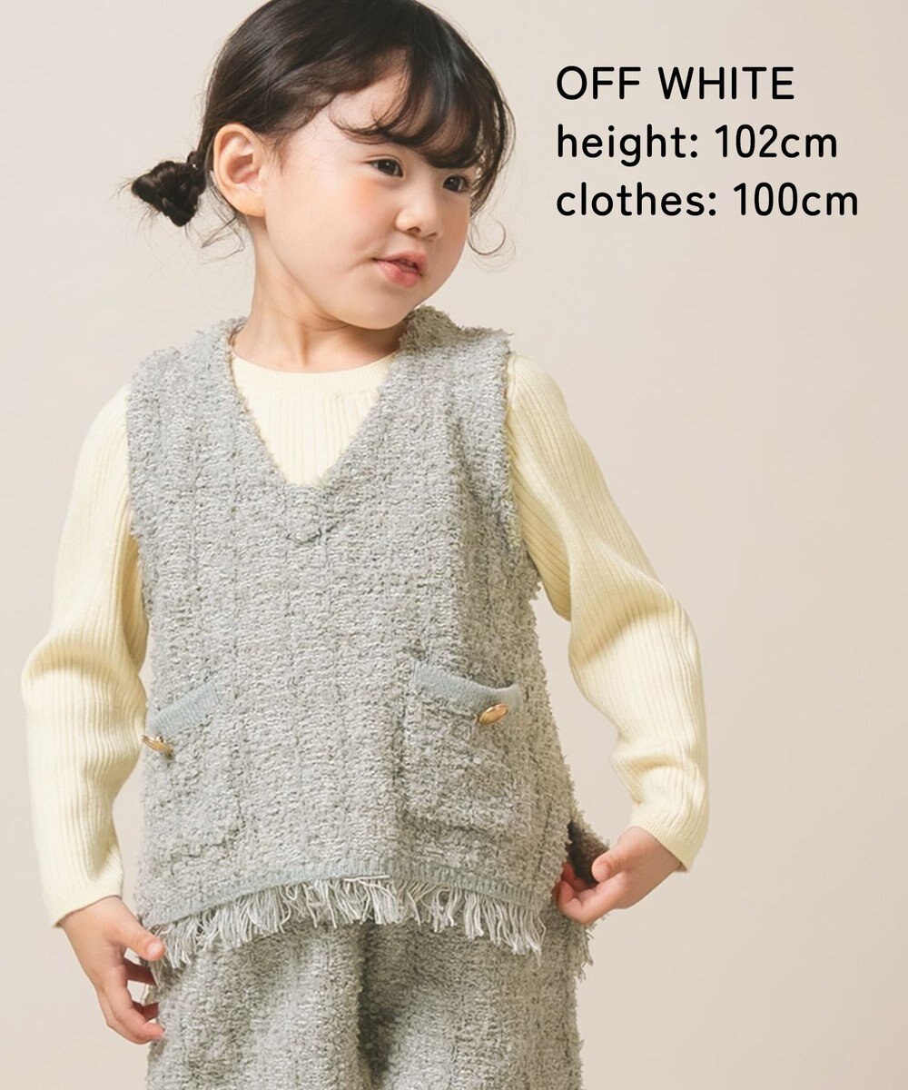 ami amie リブニットカットソーFree Size 