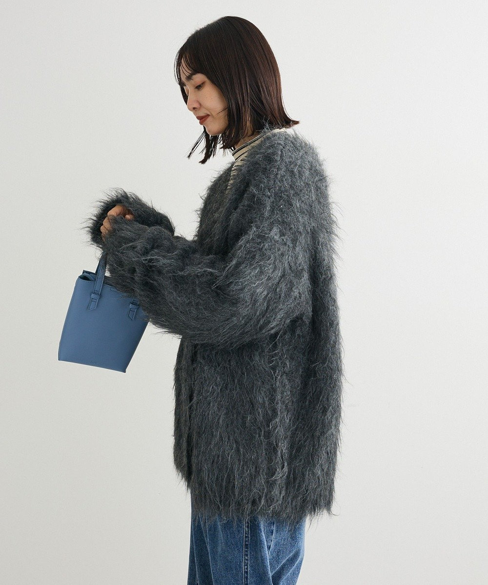 Green Parks ・ｓｗｉｎｇ　ｂｙ　２ｗａｙロング起毛カーディガ 