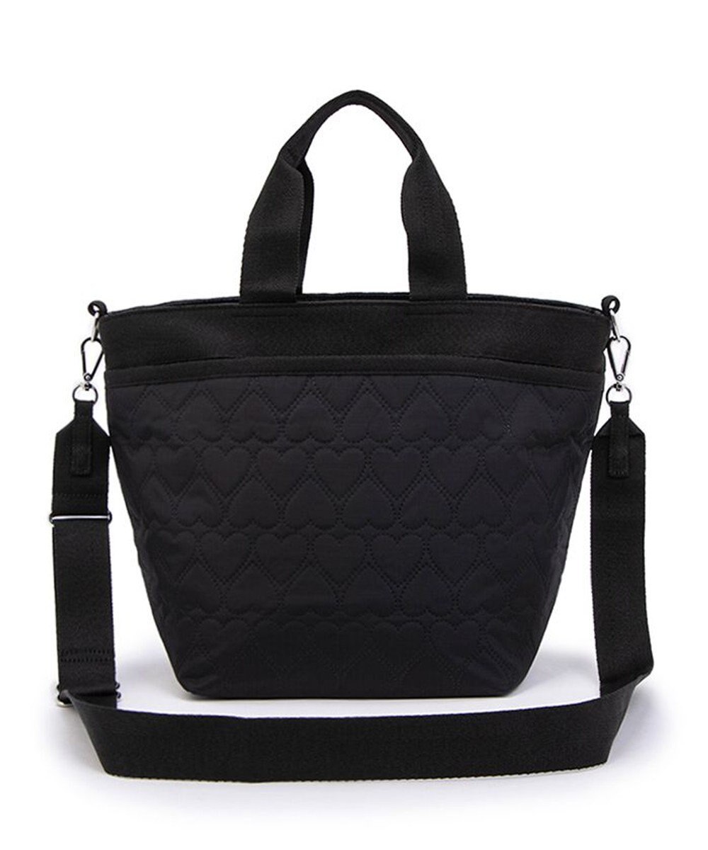 LeSportsac BUCKET TOTE/ブラックハートデボス 