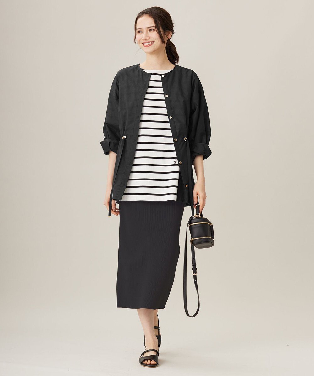 自由区 【洗える】シアーメモリー ブルゾン 