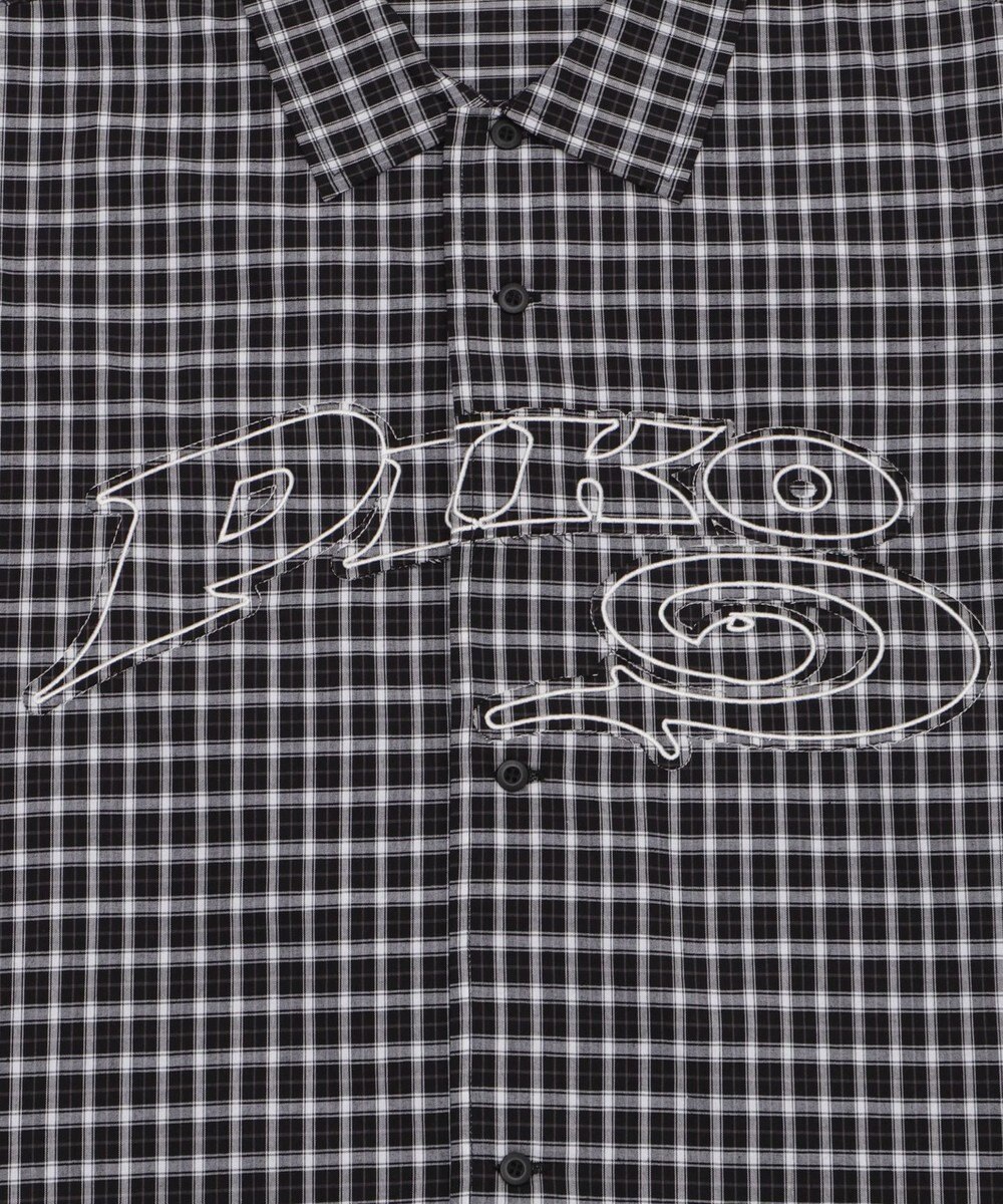 WEGO 別注PIKOチェックグラフィックシャツ（SS） 