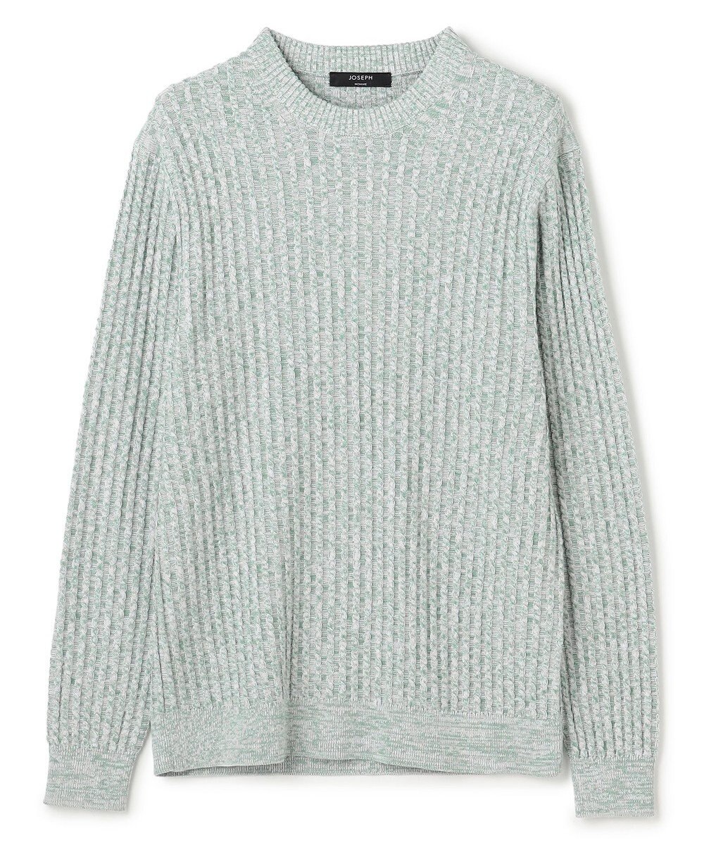 JOSEPH HOMME 【新柄】シルクバルキー クルーネックニット 