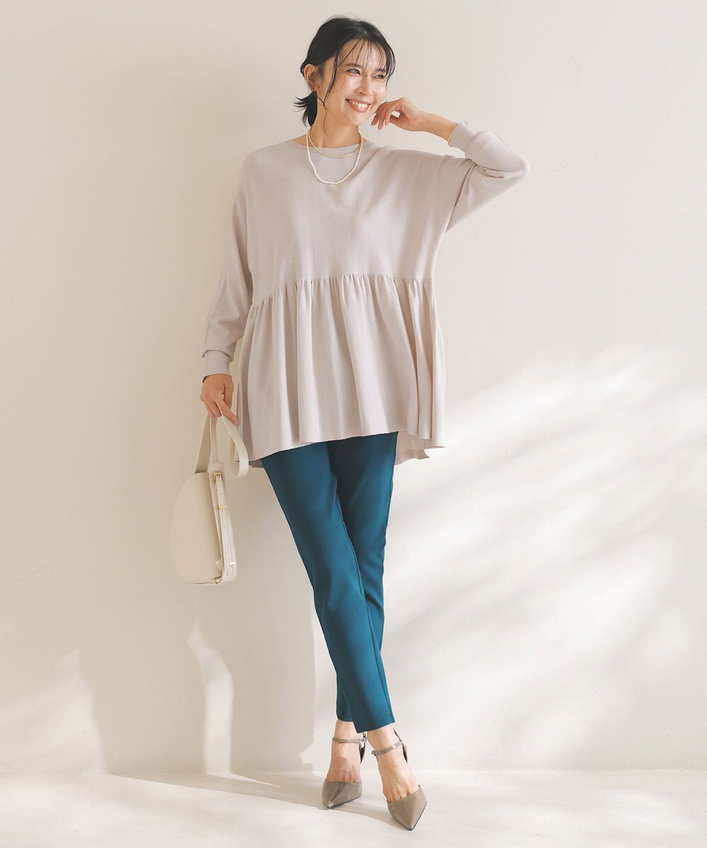 UNFILO beauty warm スリムフィットパンツ 