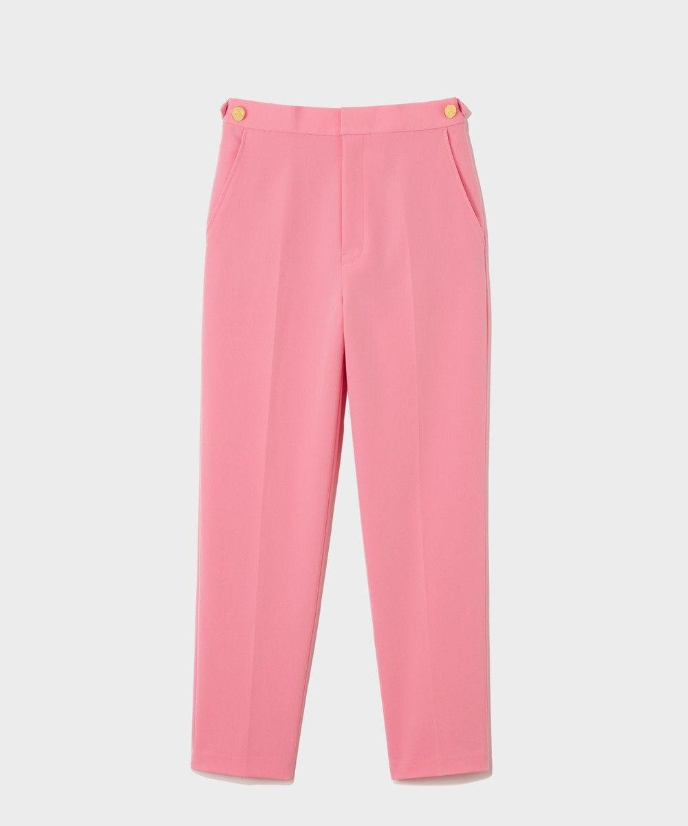 GRACE CONTINENTAL トリアセセンタープレスパンツ 