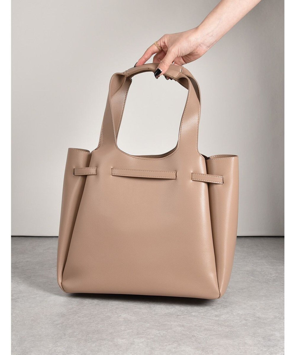 LA BAGAGERIE 【MONICA】ベルトモチーフA4トートバッグ 