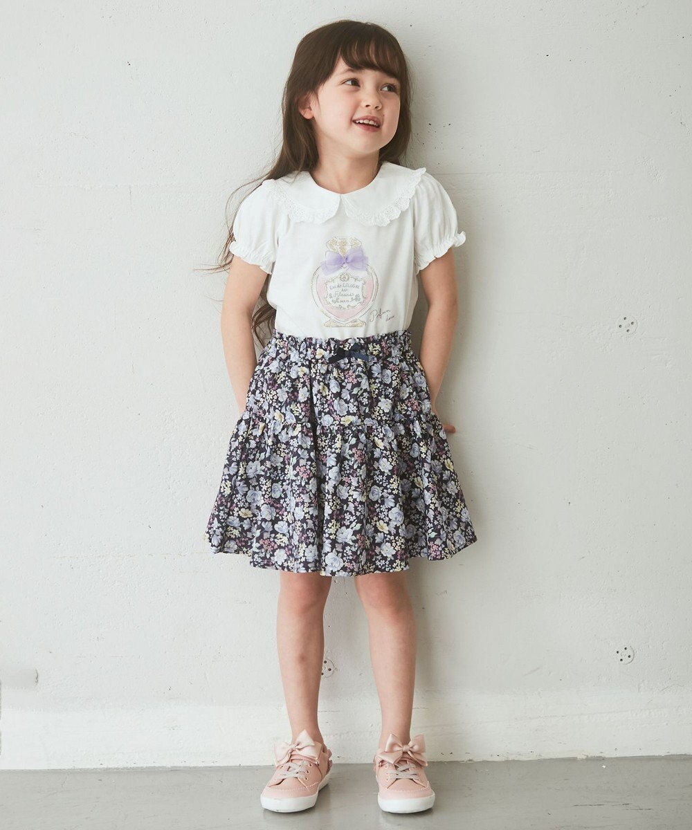 ANY KIDS 総柄スカパン 