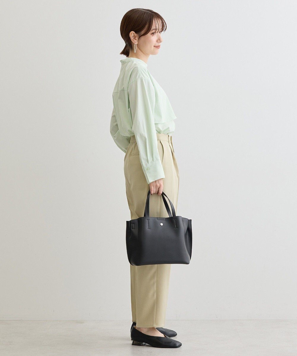 Green Parks きれいシルエットウエストＦＩＴテーパードパンツ 