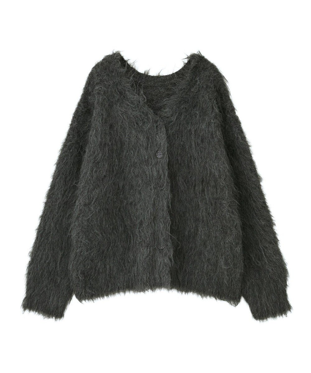 Green Parks ・ｓｗｉｎｇ　ｂｙ　２ｗａｙロング起毛カーディガ 