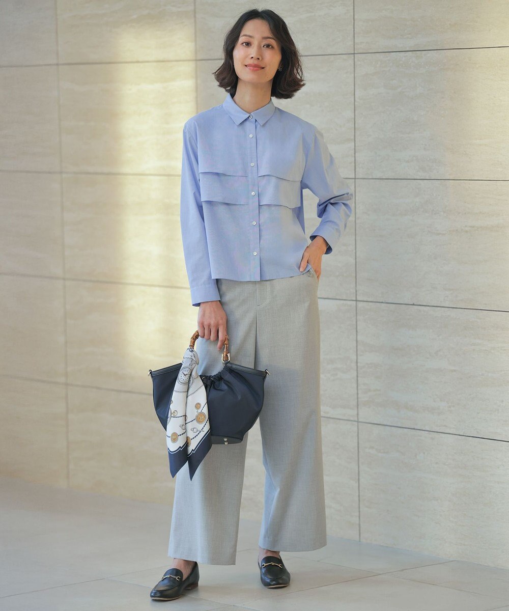 J.PRESS LADIES Traditional print  スクエア スカーフ 