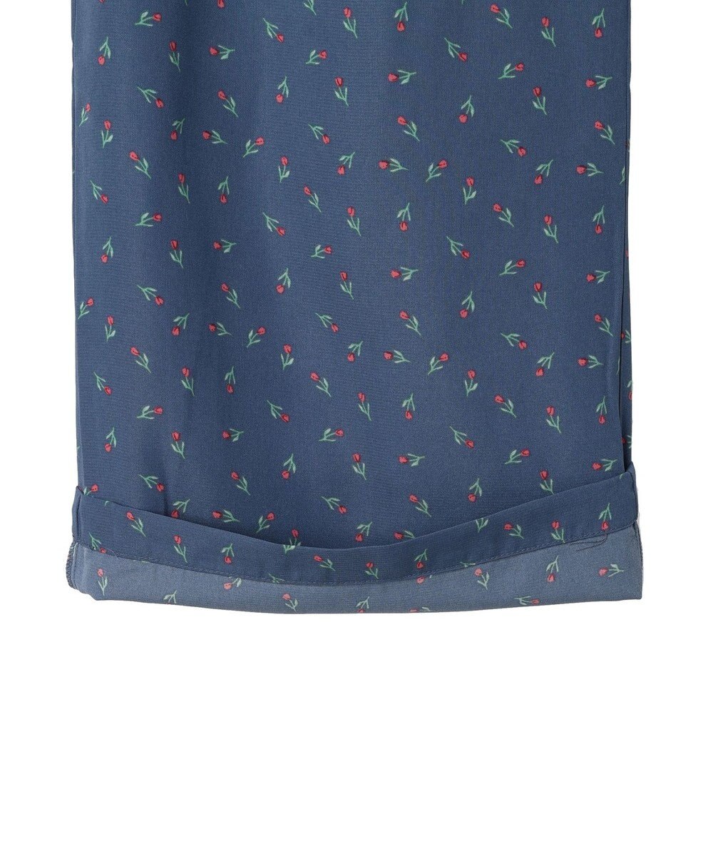 earth music&ecology 花柄ワイドパンツ 