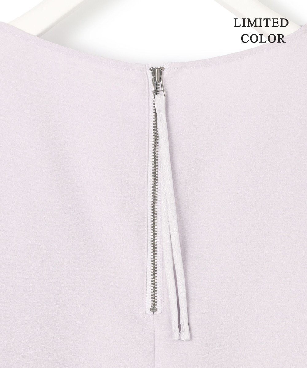 ICB 【新色追加・WEB限定カラーあり・UVケア・接触冷感・速乾・防シワ・洗える】FluidBackSatin ドルマンスリーブブラウス 