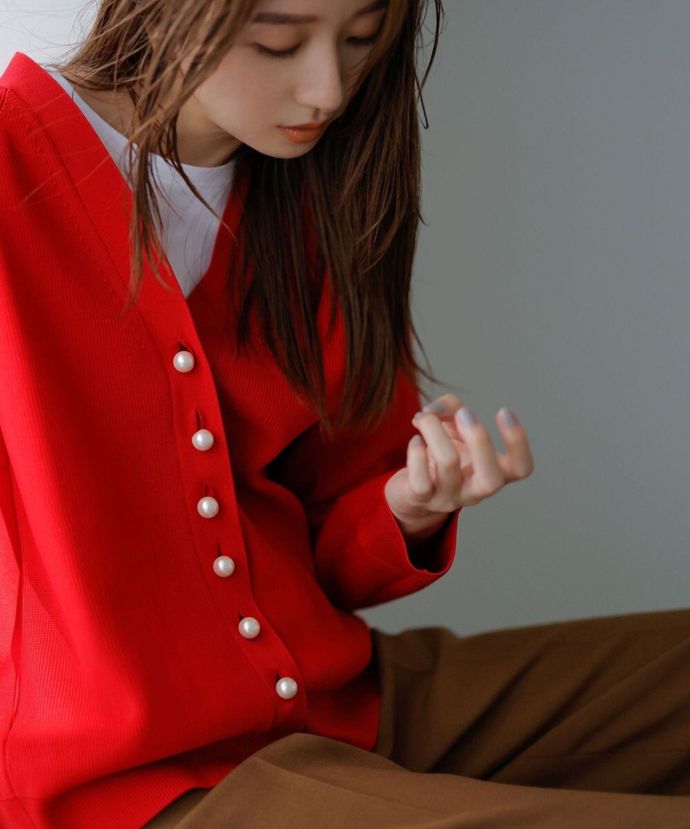 23区 クリアトリコチン ワイドパンツ 