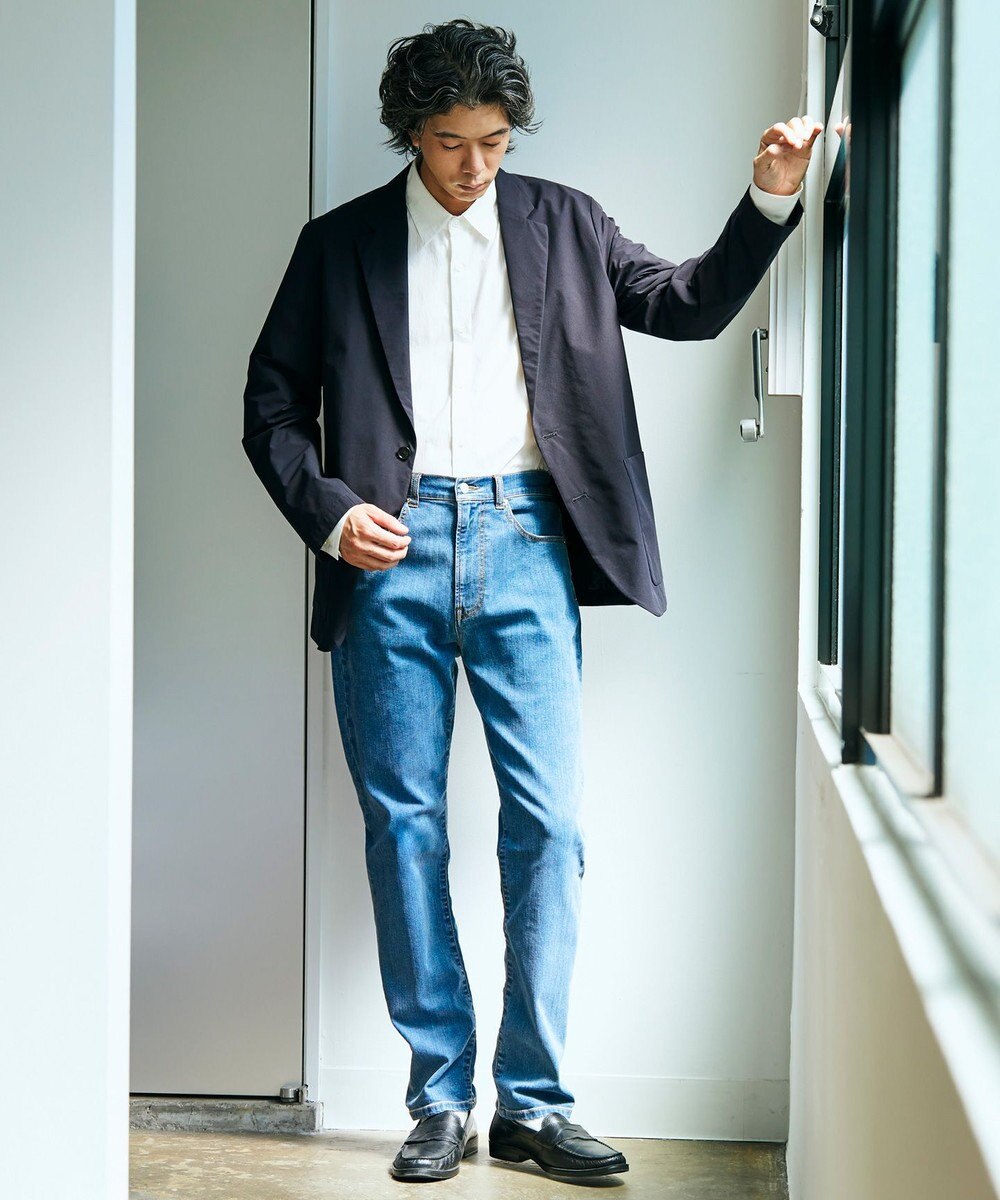 UNFILO MENS 【OCEANS YouTube 掲載】【UNFILO DENIM】 スリムテーパード 