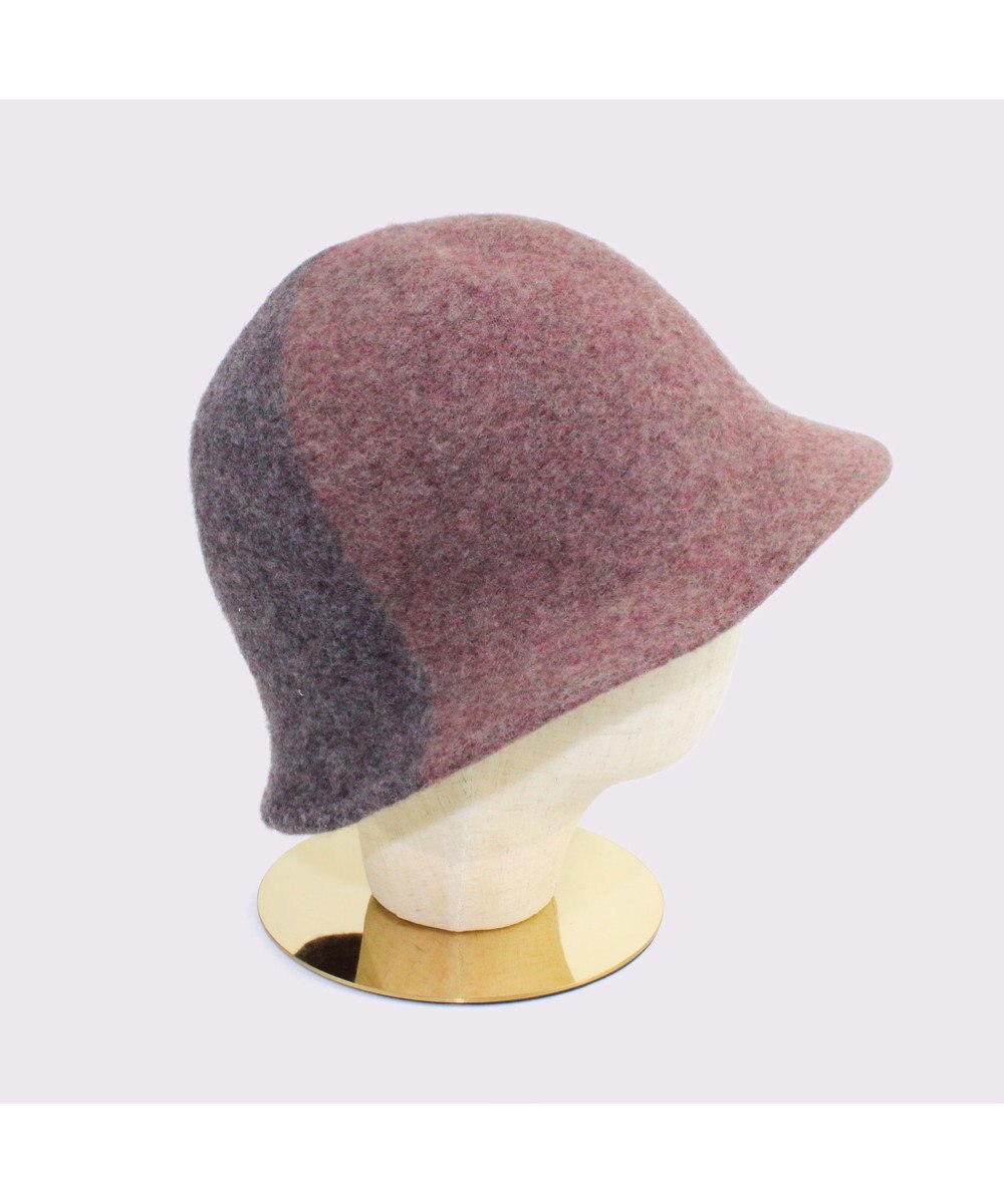 ATRENA 【日本製】FLUFFLY TRICOLOR ウールバケットハット 