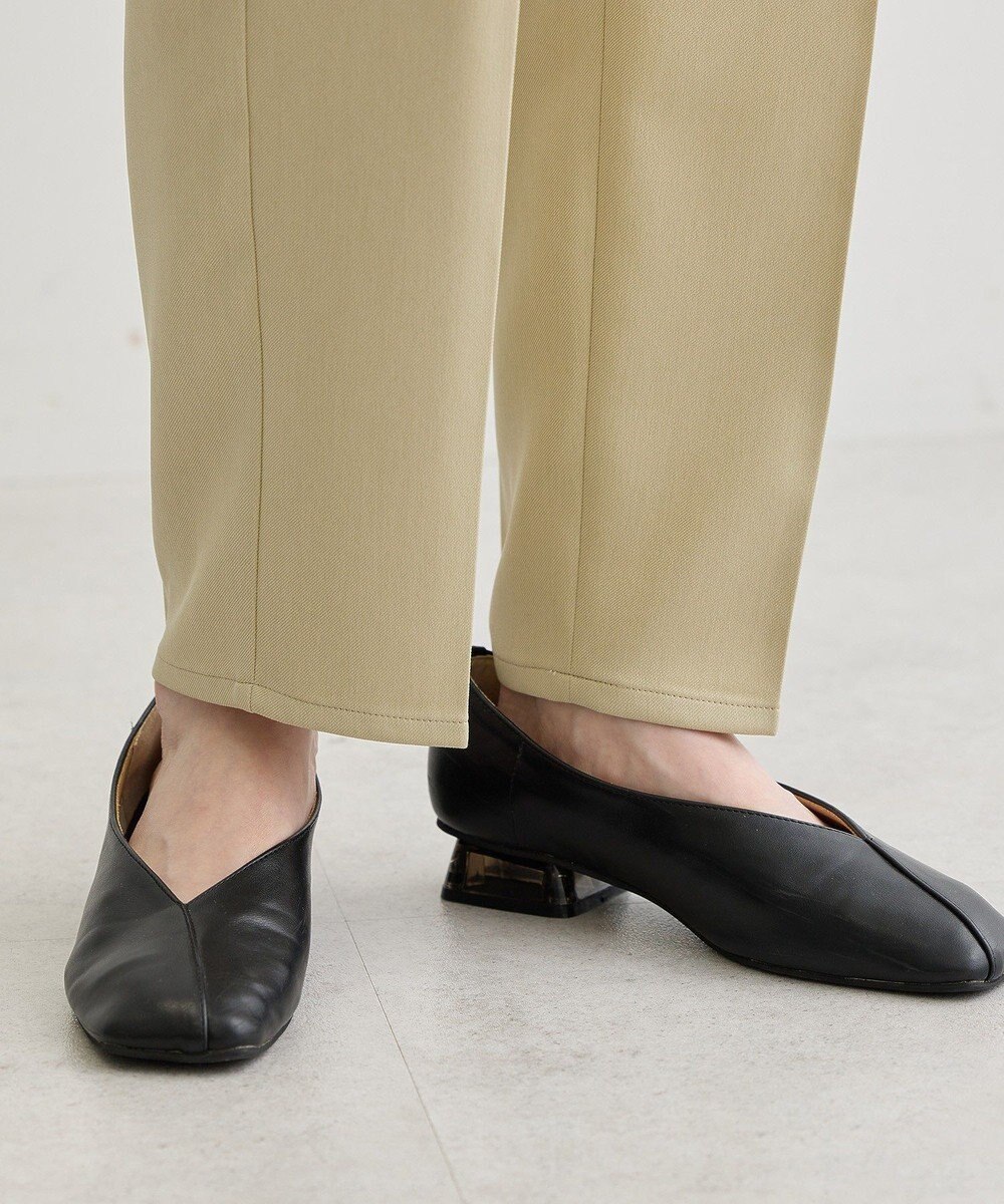 Green Parks きれいシルエットウエストＦＩＴテーパードパンツ 