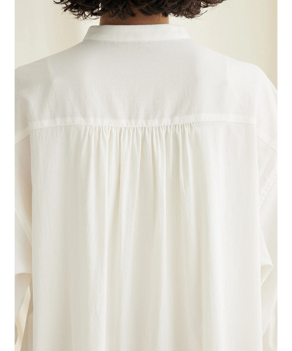 CRAFT STANDARD BOUTIQUE レーヨンデシンフリルチュニック 