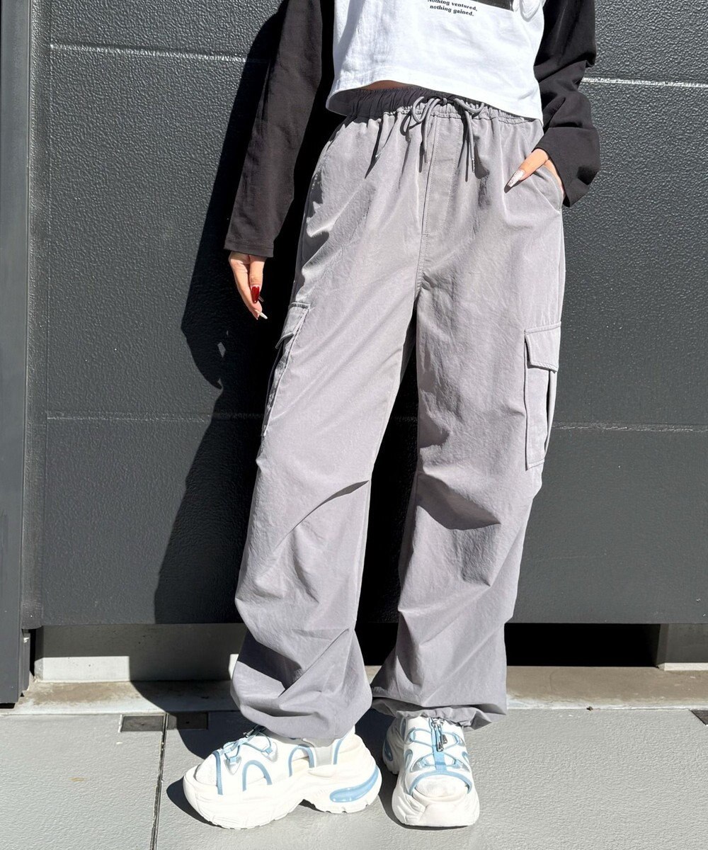 WEGO 【SMLXLサイズ展開】クリアライトソールレースアップサンダル 