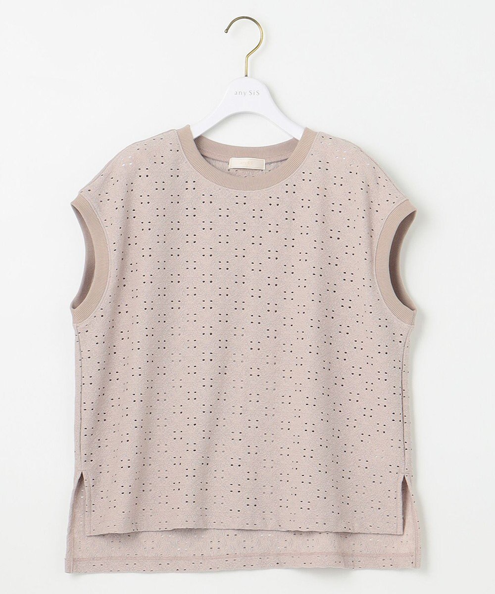 ANY SIS レーシージャカード カットソー 