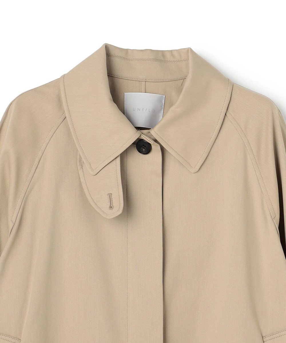 UNFILO 【昨年即完！春の売れ筋1位コート】Aライン スプリングコート 