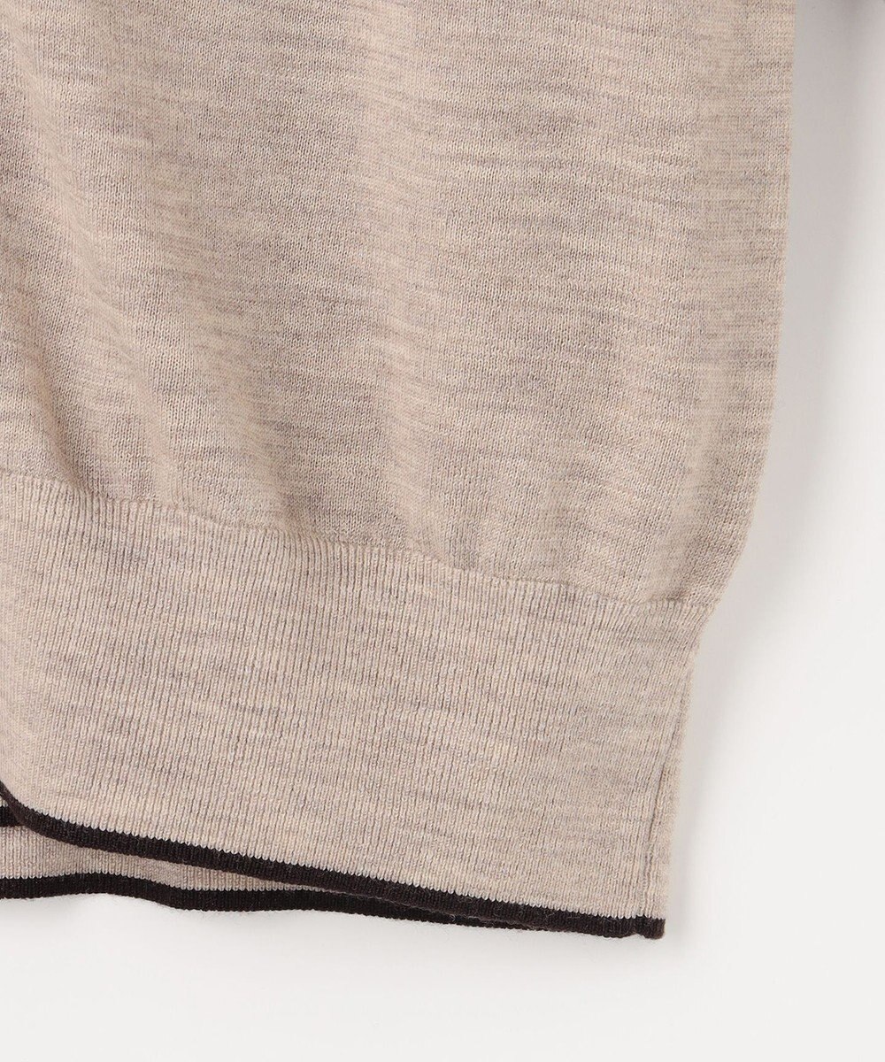 J.PRESS LADIES トリムツイン ニット 