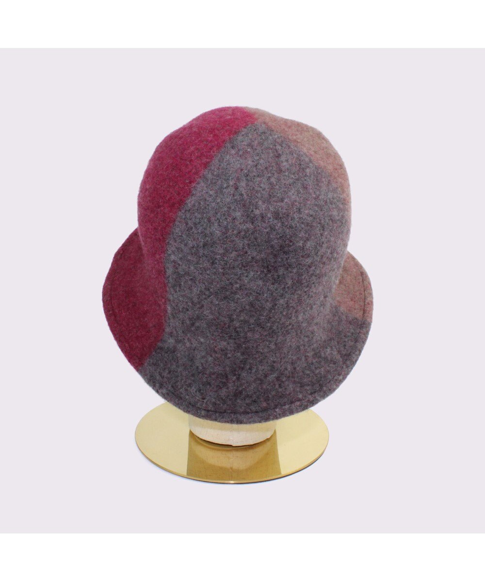 ATRENA 【日本製】FLUFFLY TRICOLOR ウールバケットハット 