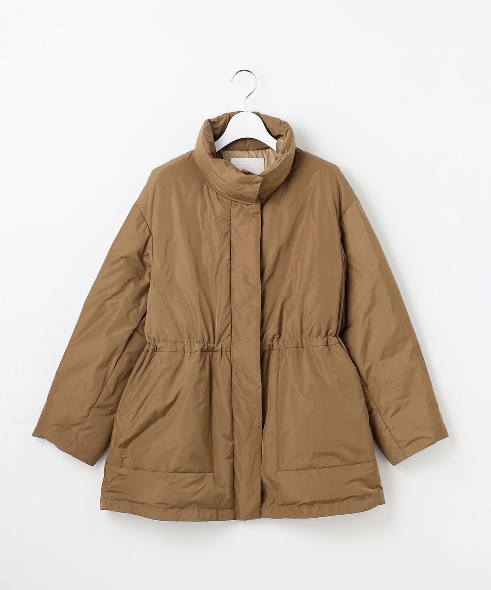 自由区 L 【17号サイズまで展開・カタログ掲載】マイクロタッサーダウンスタンドカラー コート 