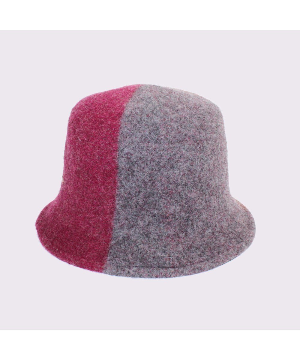 ATRENA 【日本製】FLUFFLY TRICOLOR ウールバケットハット 